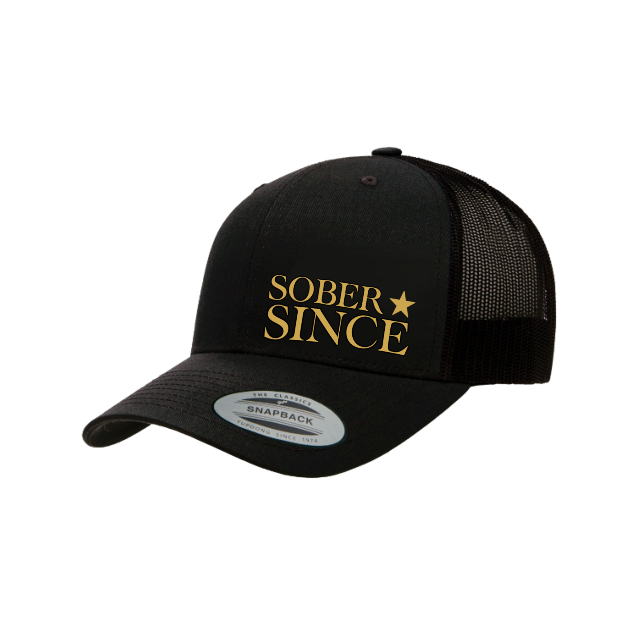 Sober Since Classic Curved Snap (PRE ORDER FOR JAN 28)